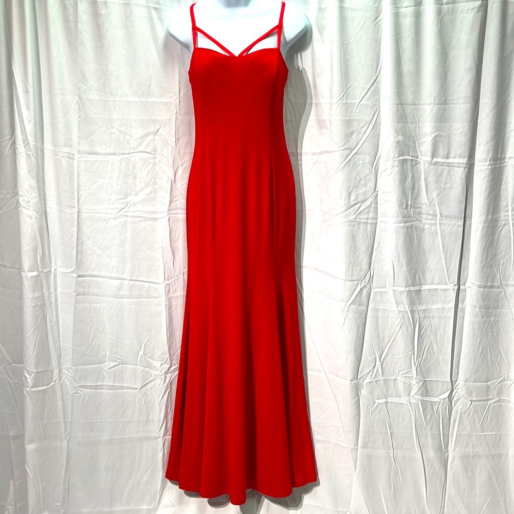 City Triangles stunning red prom dress - size 11 - Picture 1 of 9